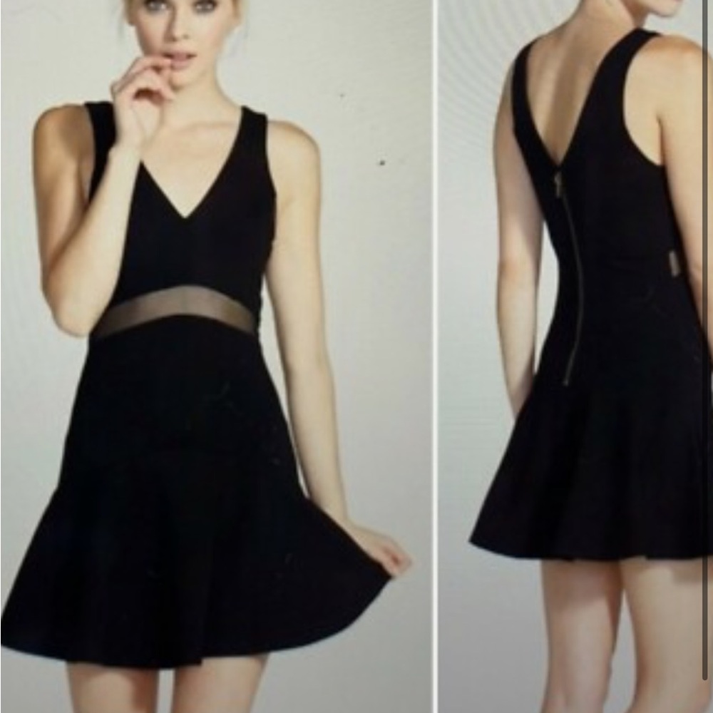 Elegant Black Sleeveless Dress